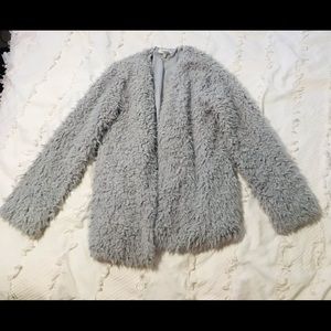 Faux Fur Carnigan